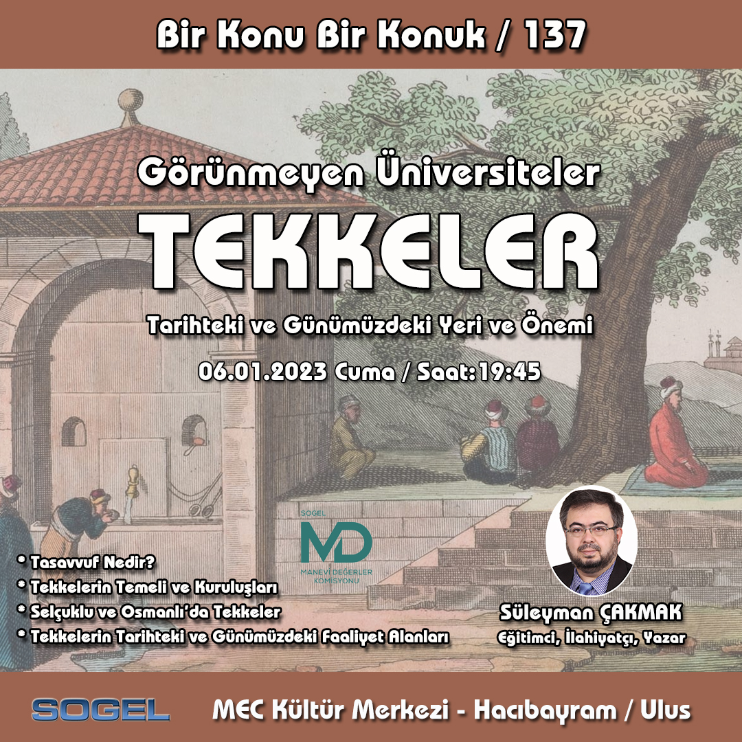 Görünmeyen Üniversiteler Tekkeler