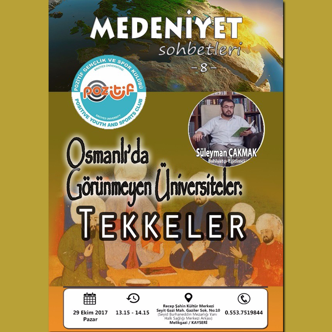 Osmanlı'da Görünmeyen Ünv. Tekkeler