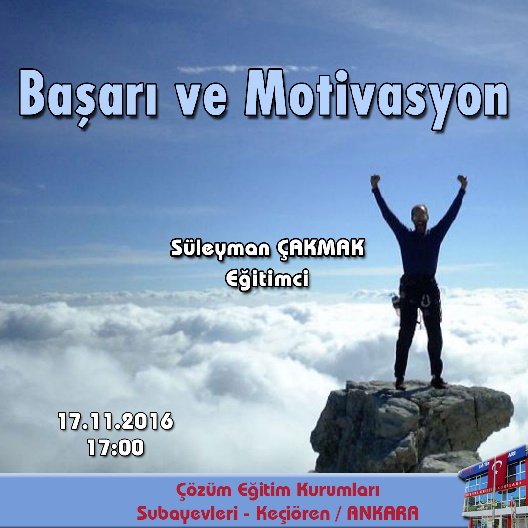 Başarı ve Motivasyon