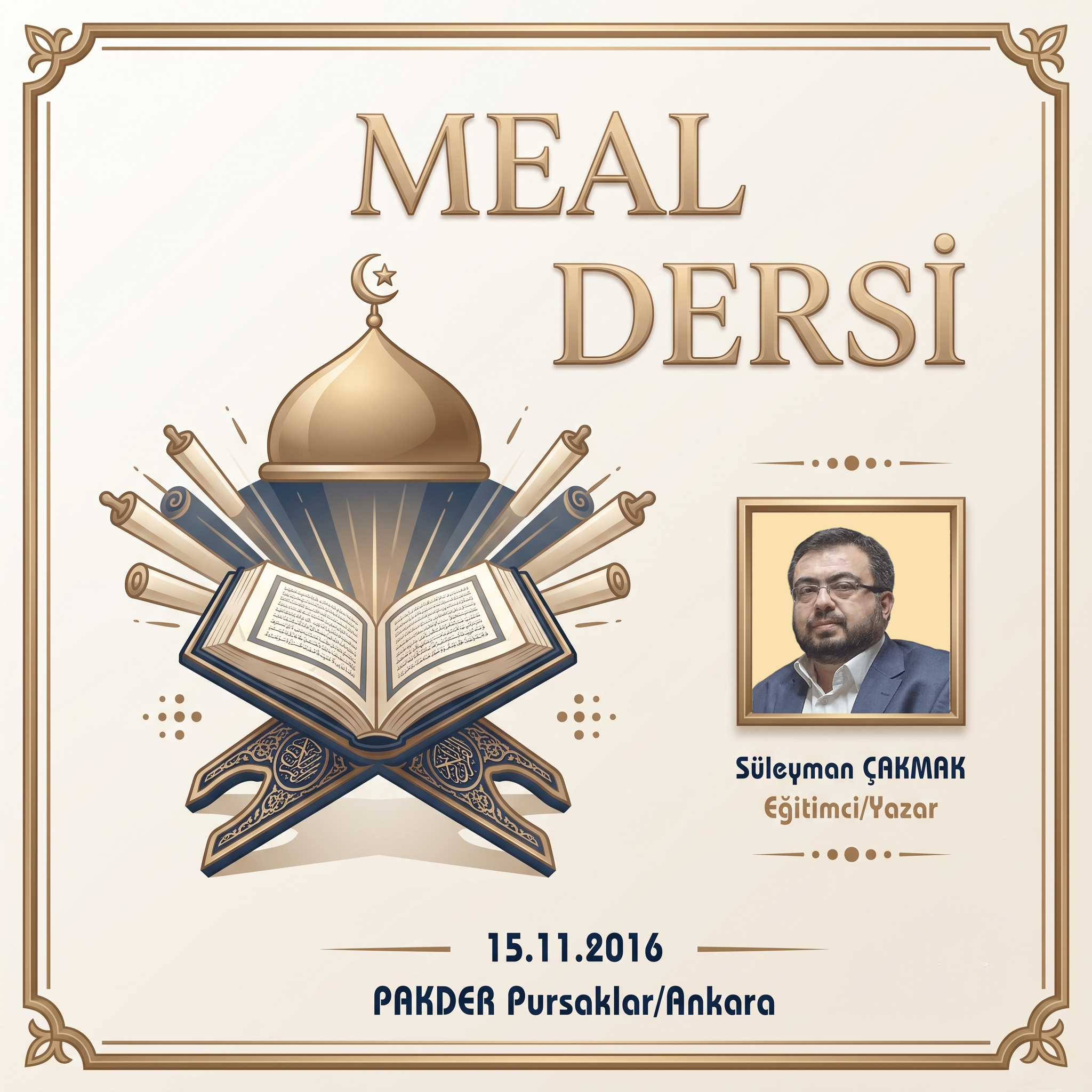 Meal Dersi