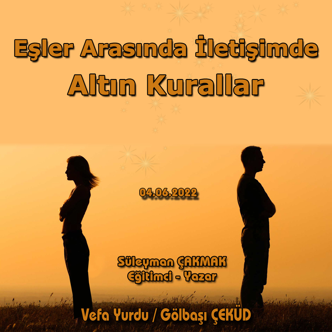 Eşler Arasında İletişimde Altın Kurallar