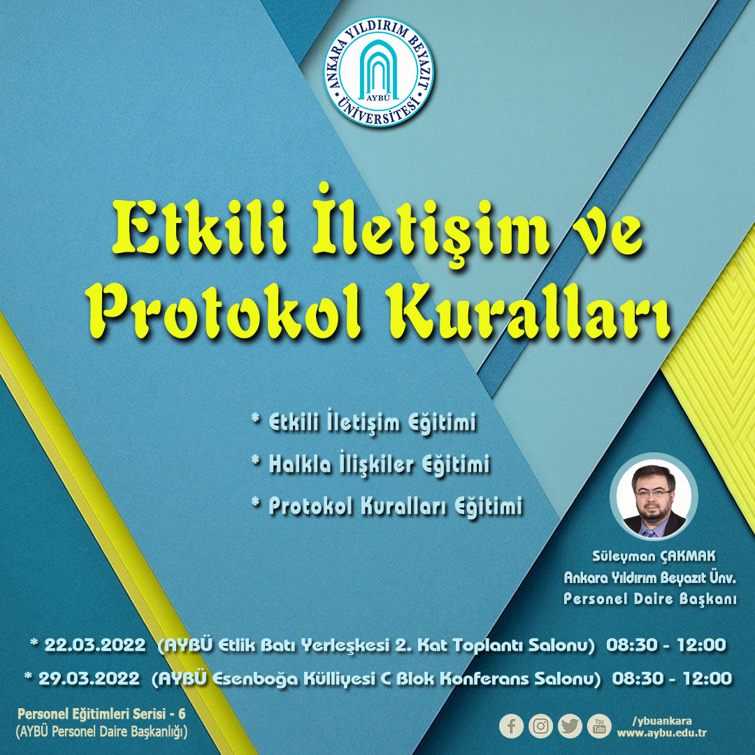 Etkili İletişim ve Protokol Kuralları